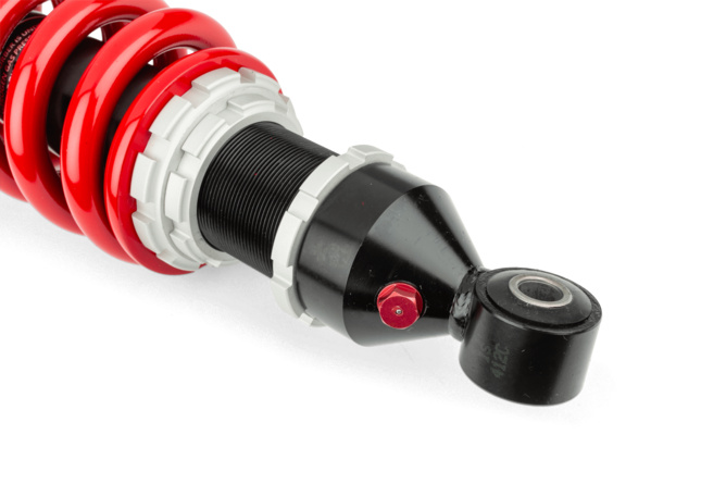 Stoßdämpfer 300mm einstellbar Beta RR / Peugeot XP6 rot