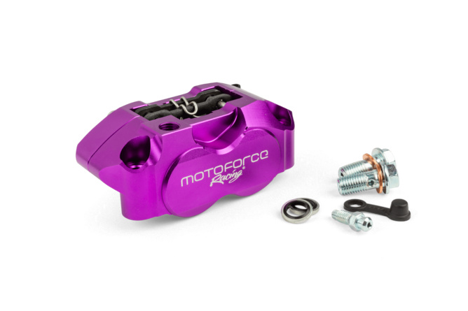 4-Kolben Bremssattel MotoForce Racing Violett