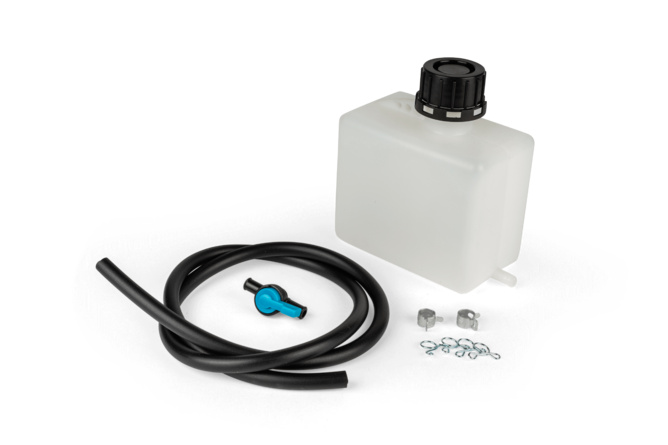 Benzintank RACING inkl. Benzinleitung / Benzinhahn 0.75L
