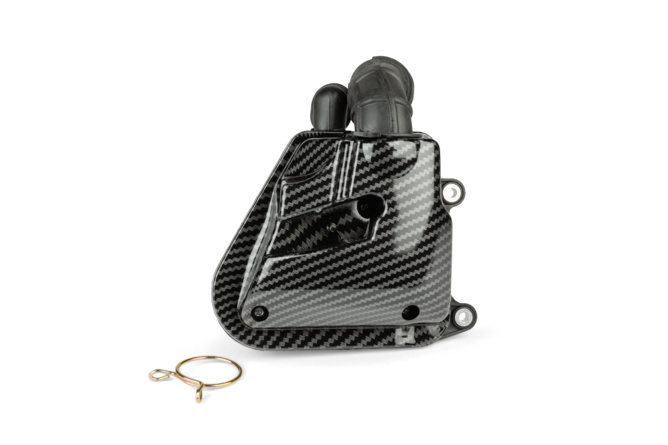 Luftfilterkasten Minarelli liegend Carbon Look