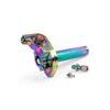 Kurzhub-Gasgriff MotoForce Racing Alu CNC Neochrome