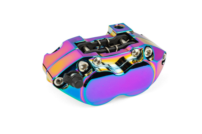 4-Kolben-Bremssattel MotoForce Racing Neochrom