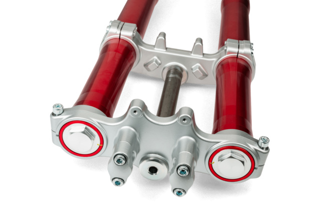 Upside-Down Fork Rieju MRT Pro red