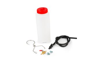 Auxiliary Fuel Tank with tap, hose and clamps