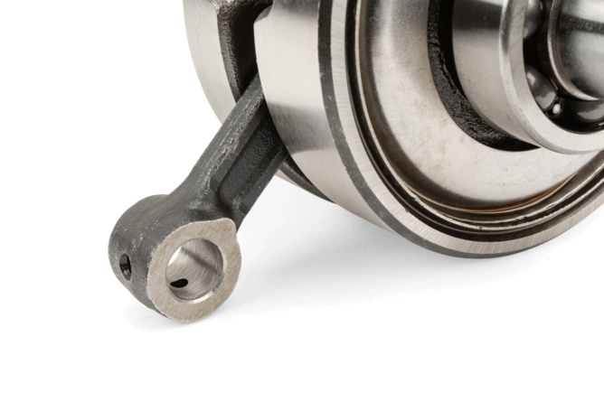 Crankshaft OEM quality 10mm MotoForce Peugeot Kisbee 4T