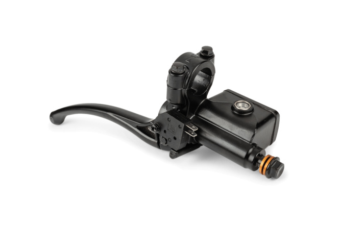 Bremspumpe links mit Hebel und M8 Spiegelaufnahme