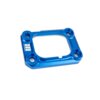 Halteplatte Ansaugstutzen Motoforce Racing AM6 / Derbi blau