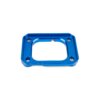 Halteplatte Ansaugstutzen Motoforce Racing AM6 / Derbi blau