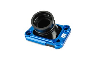 Intake manifold with plate Motoforce Racing AM6 / Derbi Blue