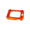 Halteplatte Ansaugstutzen Motoforce Racing AM6 / Derbi orange