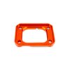 Halteplatte Ansaugstutzen Motoforce Racing AM6 / Derbi orange