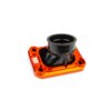 Halteplatte Ansaugstutzen Motoforce Racing AM6 / Derbi orange