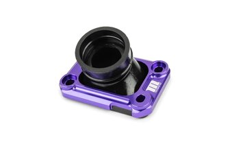 Intake manifold with plate Motoforce Racing AM6 / Derbi Purple