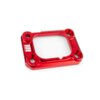 Halteplatte Ansaugstutzen Motoforce Racing AM6 / Derbi rot