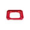 Halteplatte Ansaugstutzen Motoforce Racing AM6 / Derbi rot