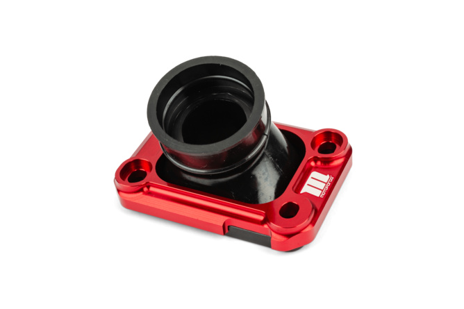 Halteplatte Ansaugstutzen Motoforce Racing AM6 / Derbi rot
