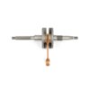 Vilebrequin type origine MotoForce axe 10mm PGO Big Max