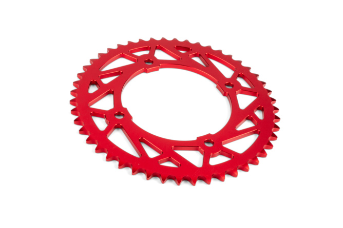 Rear Sprocket 48T 420 MotoForce Racing Beta RR Alu Red