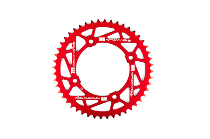 Rear Sprocket 48T 420 MotoForce Racing Beta RR Alu Red