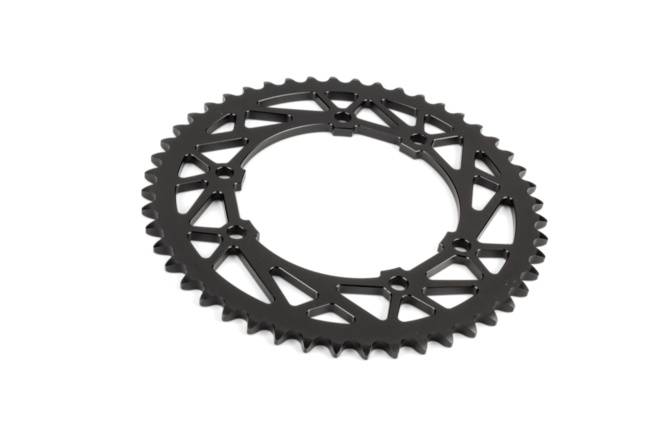Kettenrad Z48 420 MotoForce Racing Rieju MRT Alu Schwarz