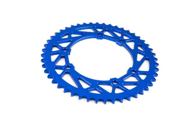 Kettenrad Z48 420 MotoForce Racing Rieju MRT Alu Blau