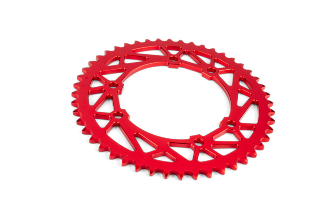 Kettenrad Z48 420 MotoForce Racing Rieju MRT Alu Rot