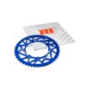 Kettenrad Z53 420 MotoForce Racing Rieju MRT Alu Blau