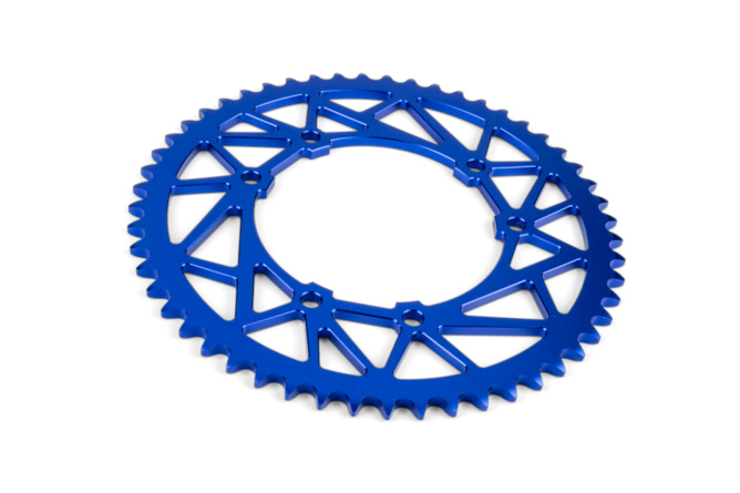 Kettenrad Z53 420 MotoForce Racing Rieju MRT Alu Blau