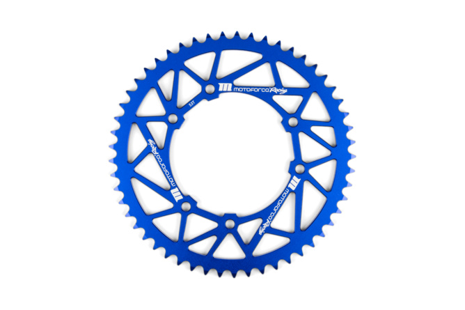Kettenrad Z53 420 MotoForce Racing Rieju MRT Alu Blau