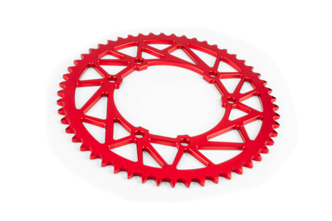 Kettenrad Z53 420 MotoForce Racing Rieju MRT Alu Rot