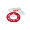 Rear Sprocket 48T 428 MotoForce Racing Sherco 50 Alu Red