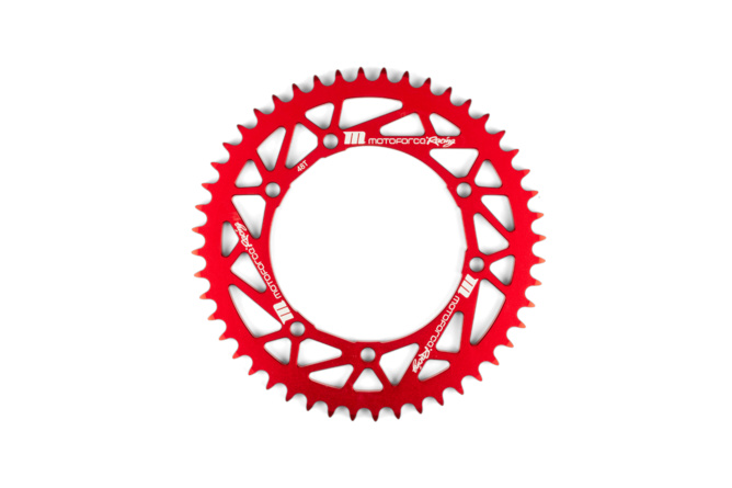 Rear Sprocket 48T 428 MotoForce Racing Sherco 50 Alu Red