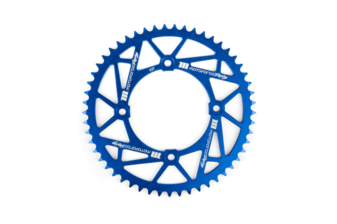 Rear Sprocket 53T 420 MotoForce Racing Beta RR Alu Blue