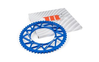 Corona 53 Dientes 428 MotoForce Racing Sherco 50 Alu Azul
