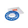 Corona 53 Dientes 428 MotoForce Racing Sherco 50 Alu Azul