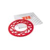 Corona 53 Dientes 428 MotoForce Racing Sherco 50 Alu Rojo