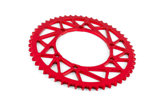 Corona 53 Dientes 428 MotoForce Racing Sherco 50 Alu Rojo