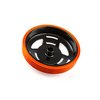 racing clutch bell with orange cooling fins 107mm piaggio peugeot interior