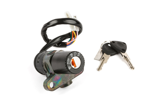 Lock + Key Set OEM quality Rieju / Beta / Peugeot