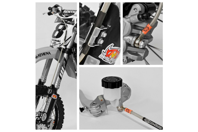 Brake Line front Moto Master KTM / Husqvarna (Radial Master cylinder)