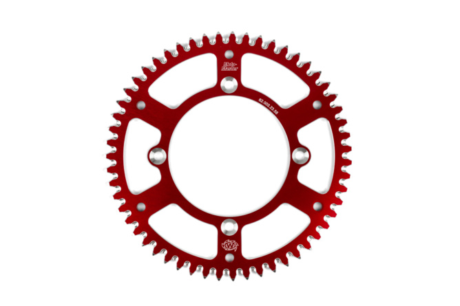 Rear Sprocket Moto Master 420 aluminium 55 teeth red CR 85 / CRF 150