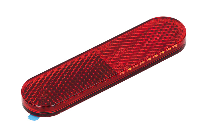 Reflector red self-adhesive 95x25mm
