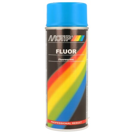 Bombe peinture bleu Métallisé Motip 400ml - Peinture sur La Bécanerie