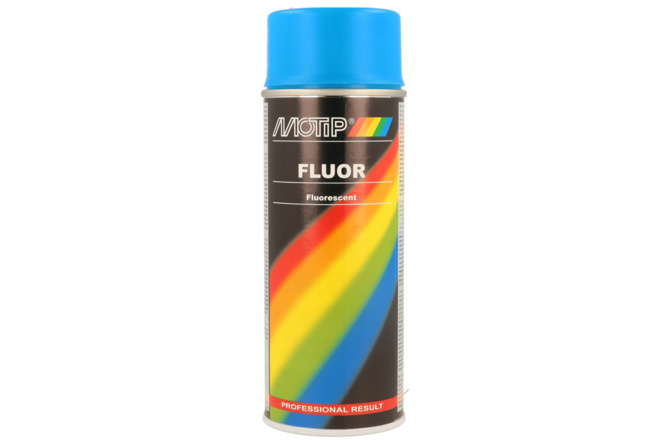 vernice spray Motip Vernice acrilica Blu Opaco Fluor