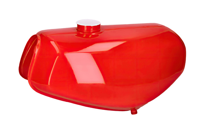 Fuel Tank + Side Cover Set red Simson