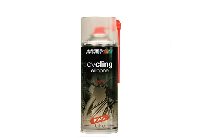 Spray lubrifiant, Spray silicone pour vélo Motip 400ml en Aérosol