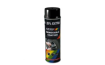 Removable Coating Motip Sprayplast glossy black 500ml
