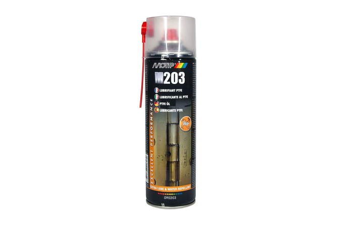 Spray lubrifiant, Lubrifiant PTFE Motip M203 500ml en Aérosol