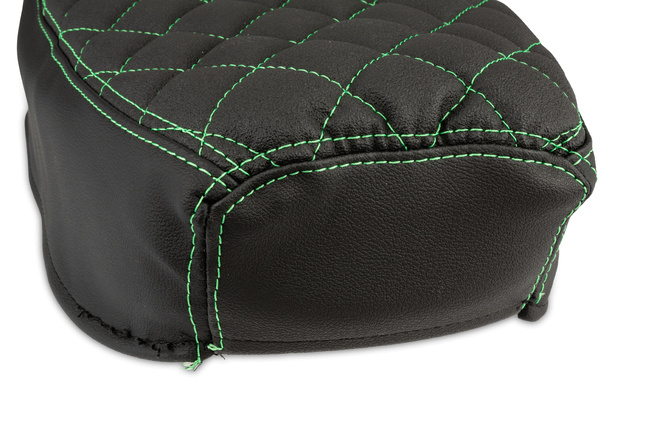 Asiento Completo Simson S51 Schmitt con Costura Verde