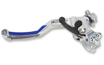 Leva Frizione + supporto gommato EZ3 alluminio blu